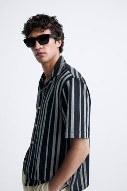 CIZGILI DOKULU GOMLEK - Zara фото 6