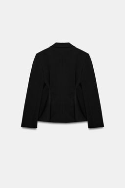 BLAZER PEPLUM ESTRUCTURA ZW COLLECTION / Negro - Zara фото 6