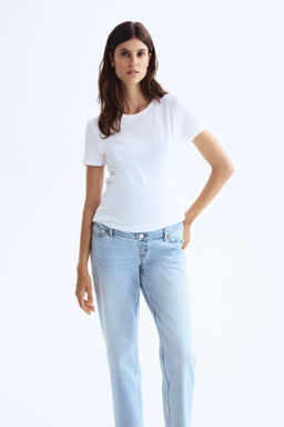 MAMA Straight Ankle Jeans - H&m фото 16