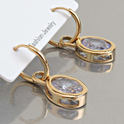 Серьги с замком кольцо арт. 13 3669 (id 276597) - Rada фото 2