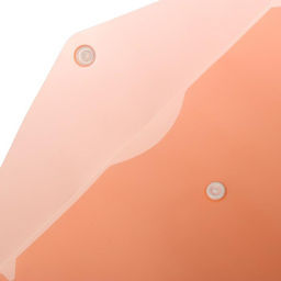 Цена за 10 шт. Папка-конверт на кнопке А5, 150 мкм, Calligrata, оранжевая  фото 2