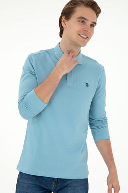 Мужской синий базовый свитшот Неожиданная скидка в корзине - U.s. polo assn фото 3