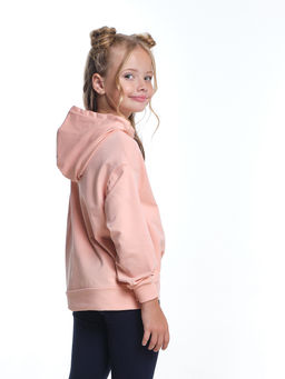 Толстовка для девочки с капюшоном UD 7525 ваниль - Mini maxi фото 7