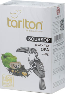 TARLTON. Soursop Black tea 100 гр. карт.пачка ШРИ-ЛАНКА