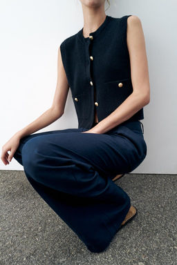 PLAIN KNIT TOP - Zara фото 3
