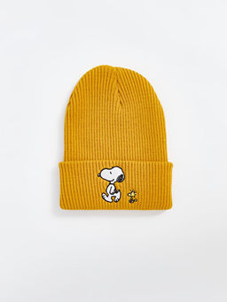 Snoopy Nak??l? Erkek ?ocuk Triko Bere