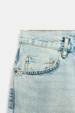 JEANS ZW COLLECTION RELAXED TIRO BAJO / Azul claro - Zara фото 6