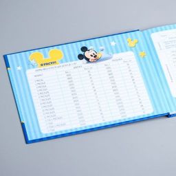 Медицинская карта История развития ребёнка, Микки Маус, 40 листов - Disney фото 13