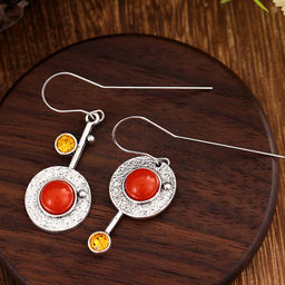 Серьги на крючках арт. 13 4421 (id 285728) - Rada фото 2