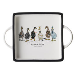 БЛЮДО С РУЧКАМИ LEFARD FAMILY FARM КВАДРАТ. 25,5*18*4 СМ (КОР=18ШТ.)