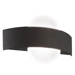 ULU-S33A-8W/4000K IP65 BLACK Светильник светодиодный уличный. Архитектурный накладной. Белый свет (4000K). Корпус черный. TM Uniel