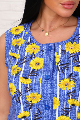 Халат женский на пуговицах (921-2) - Плиона фото 15