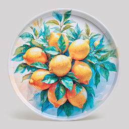 Поднос сервировочный "Citrus charm" 33*2,1 см 898-244 /АРТИ-М/