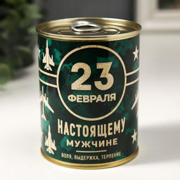 Носки мужские в банке Точных целей и ярких побед, подарочные, чёрные, 43-45 р-р