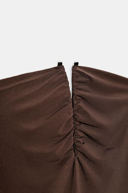 STRAPLESS DRESS - Zara фото 7