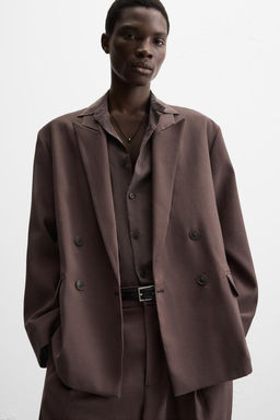 FLOWING SUIT BLAZER - Zara фото 5