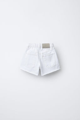 BERMUDA DENIM ROTOS / Blanco - Zara фото 2