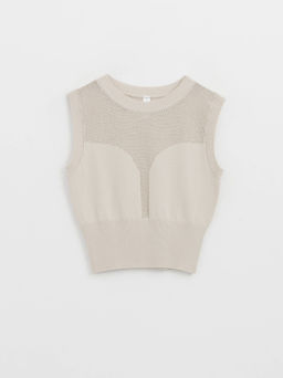 CONTE LDK 2321 Топ женский beige - Conte elegant фото 3