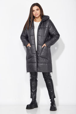 Пальто ТАиЕР 1125-Р графит  фото 3