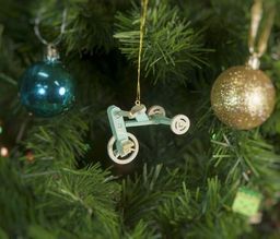 Елочная игрушка - Детский велосипед 56GG64-25804 Classic