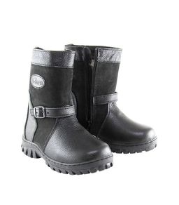 Монголки подростковые черные, литая подошва