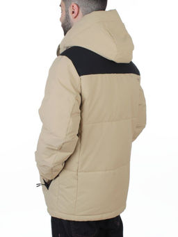 6966 BEIGE Куртка мужская зимняя (200 гр. холлофайбер)