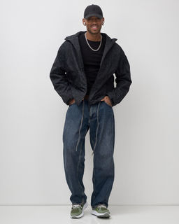 Куртка спортивная мужская весна осень черного цвета 25470Ch - Mtforce фото 18