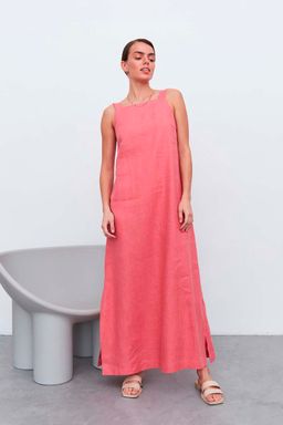 Сарафан длинный D010 1_ROSE/Розовый