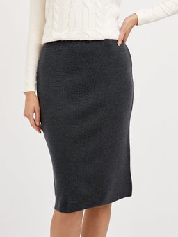 юбка длины миди в сером цвете - Glenfield фото 5