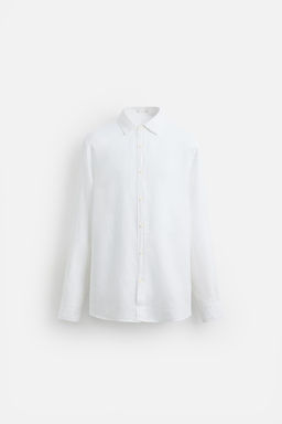 100% LINEN SHIRT - Zara фото 6