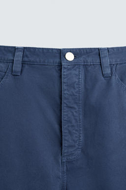 WASHED STRAIGHT-LEG TROUSERS - Zara фото 19