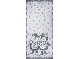 Полотенце махровое 6с102.411ж1 Пингвики(графит5) 67х150см