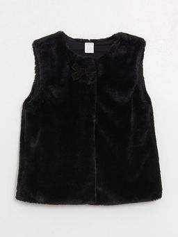 Bisiklet Yaka Pel?? K?z Bebek Yelek