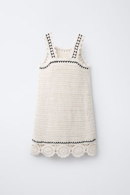 FLORAL KNIT DRESS - Zara фото 2
