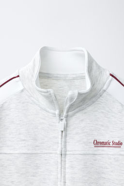 SUDADERA CREMALLERA SPORTY / Gris vigor? - Zara фото 4