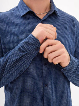 Рубашка трикотажная мужская GREG SK234/131/6954/ZN/1 фото 2