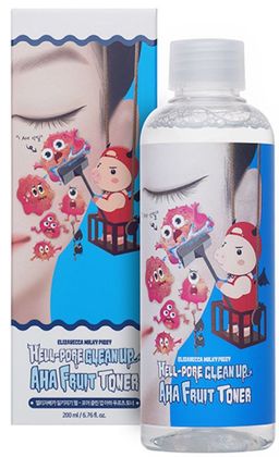 Elizavecca Milky Piggy Hell-Pore Clean Up AHA Fruit Toner Тонер с фруктовыми кислотами