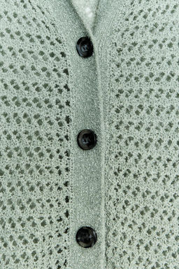 CUT KNIT POLO NECK SWEATER - Zara фото 7