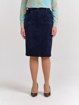 вельветовая юбка