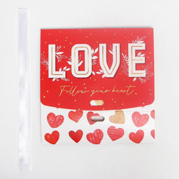 Коробка складная подарочная LOVE, 16.5 12.5 5 см - Дарите счастье фото 5