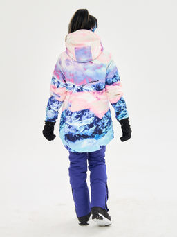 Женская горнолыжная сноубордическая куртка Alpha Endless Ultra Chaleur SNB 423/316_9 Разноцветный  фото 30