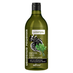 Белита Целебные решения NEW Шампунь УСЬМА и ЧЕРНАЯ РЕПА д/ослаб. и выпадающих волос 750мл