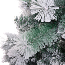 Елка "Зимняя метель" 120 см, ПВХ+леска с белым напылением (248 веток)