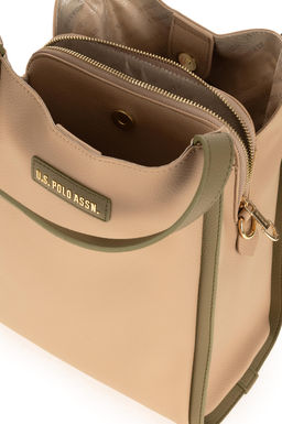 Женская бежевая сумка через плечо Неожиданная скидка в корзине - U.s. polo assn фото 7