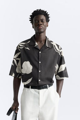 FLORAL PRINT SHIRT - Zara фото 2
