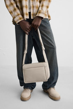 NYLON CROSSBODY BAG WITH FLAP - Zara фото 8
