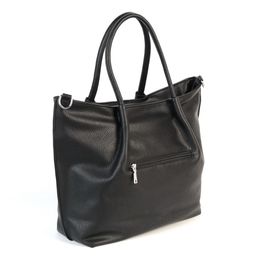 Женская сумка шоппер из эко кожи 035-960 Блек - Cidirro фото 3