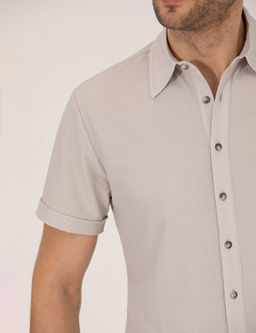 Gri Slim Fit _rme G_mlek