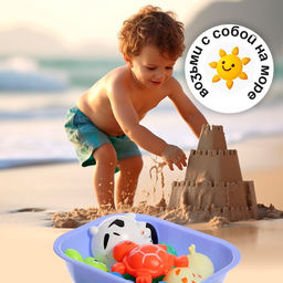 Игрушки для ванны Океания, набор 7 предметов - Simaland фото 6