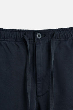REGULAR FIT JOGGER WAIST TROUSERS - Zara фото 19